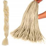 Soulima 23556 Vlasy Kanelové syntetické Copánky blond, 2 ks