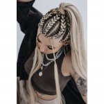 Soulima 23556 Vlasy Kanelové syntetické Copánky blond, 2 ks