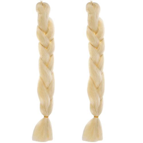 Soulima 23556 Vlasy Kanelové syntetické Copánky blond, 2 ks