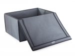 Verk 01322 Úložná krabice s odklápěcím víkem 60x45x30cm šedá