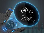 Gordon G859 Elektronický boxerský nástenný terč s rukavicami, Bluetooth, čierny