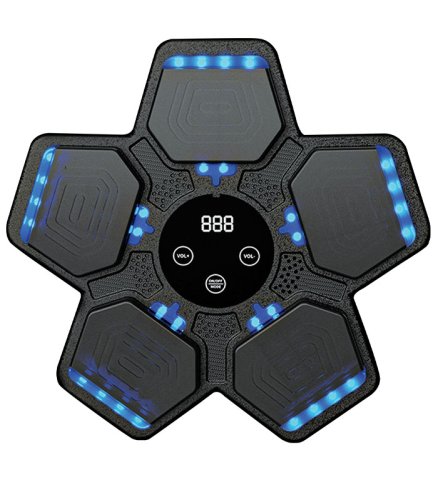 Gordon G859 Elektronický boxerský nástenný terč s rukavicami, Bluetooth, čierny