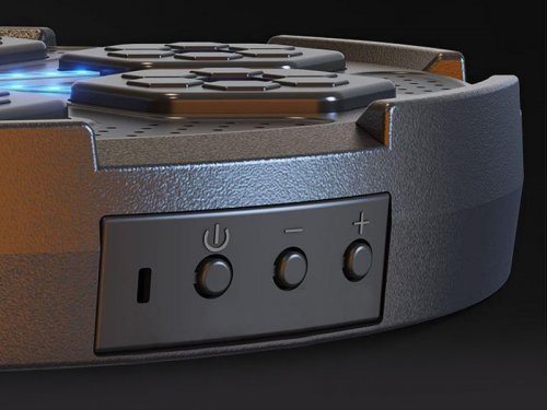Gordon G858 Elektronický boxovací nástěnný terč s rukavicemi, Bluetooth, černý