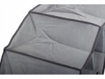 Verk 01326 Závesný organizér s 4 priehradkami 30x30x80cm šedá