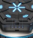 Gordon G857 Elektronický boxovací nástěnný terč, Bluetooth, černý