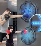 Gordon G856 Elektronický boxovací nástěnný terč s rukavicemi, Bluetooth, černý