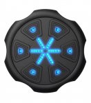 Gordon G856 Elektronický boxovací nástěnný terč s rukavicemi, Bluetooth, černý