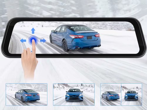 Gordon G854 Kamera do auta s parkovací kamerou, HD, LCD 10"