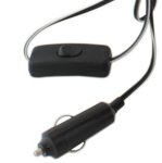 APT AG147F Ventilátor do auta 22 cm, 12 V, červený 