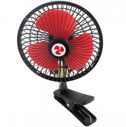 APT AG147F Ventilátor do auta 22 cm, 12 V, červený