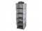 Verk 01327 Závěsný organizér s 5 přihrádkami 30x30x100cm šedá