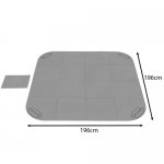 Bestway 60334 Izolační pěnová podložka Lay-Z-Spa 1,96 x 1,96 m
