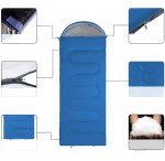 APT BQ26E Turistický spací pytel 200 cm, světle modrý