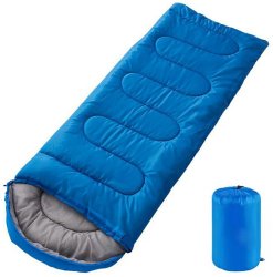 APT BQ26E Turistický spací pytel 200 cm, světle modrý