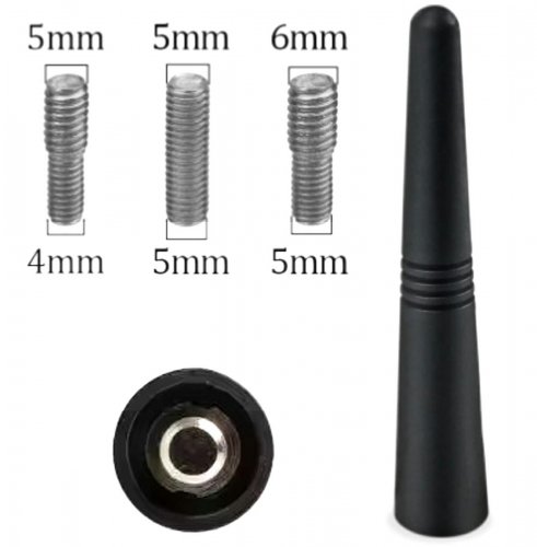 APT DA147 Univerzální auto anténa 9 cm, černá