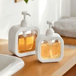 APT DA245 Dávkovač mýdla s pumpičkou 500 ml, bílý