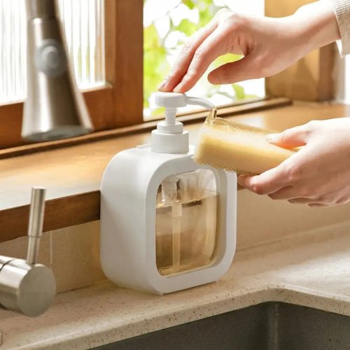 APT DA245 Dávkovač mýdla s pumpičkou 500 ml, bílý