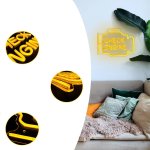 APT ZD135 LED dekorace ve tvaru motoru s nápisem CHECK ENGINE