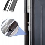 APT DA389 Tesniaca páska na okná a rámy dverí 4 m, čierna