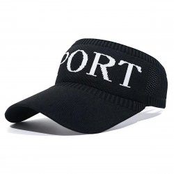 APT DA396 Kryt s nápisom Sport, čierny
