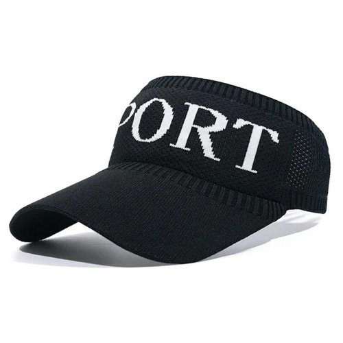 APT DA396 Kšilt s nápisem Sport, černý