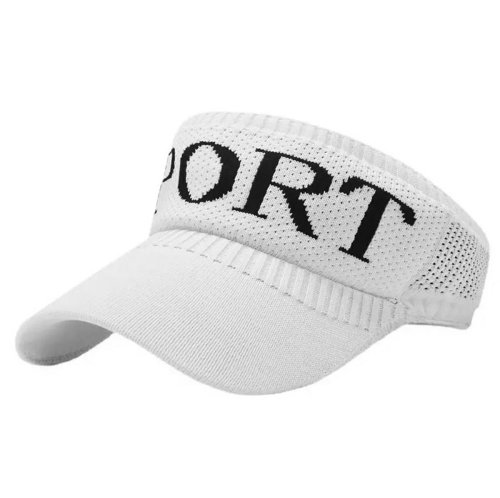 APT DA396A Kšilt s nápisem Sport, bílý