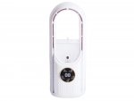 Verk 16032 Stolový ventilátor s LED svetlom biely