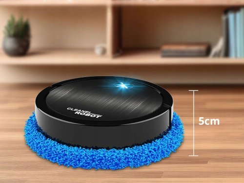 Verk 24521 Robotický vysavač s mopem USB, 55db, bílý