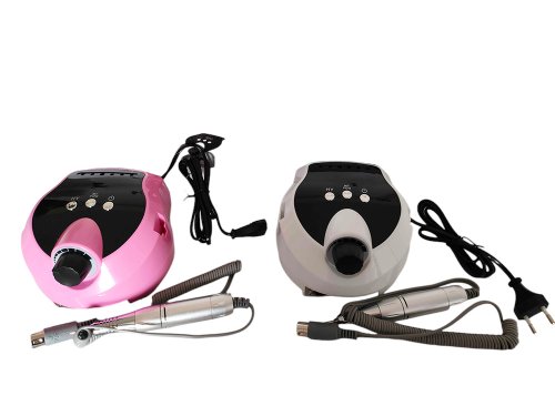 Verk 24497 Bruska na nehty s nástavci 45000 rpm, 80 W, tmavě růžová