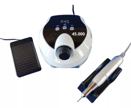 Verk 24497 Bruska na nehty s nástavci 45000 rpm, 80 W, tmavě růžová