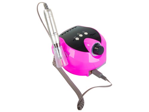 Verk 24497 Bruska na nehty s nástavci 45000 rpm, 80 W, tmavě růžová