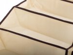 Verk 01337 Závesný organizér s 10 priehradkami 30x15x120cm béžová
