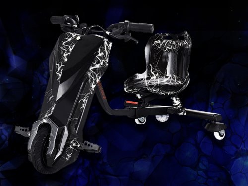 Gordon G816 Driftovací elektrická tříkolka, LED, 100 kg, 250 W, 15 km/h
