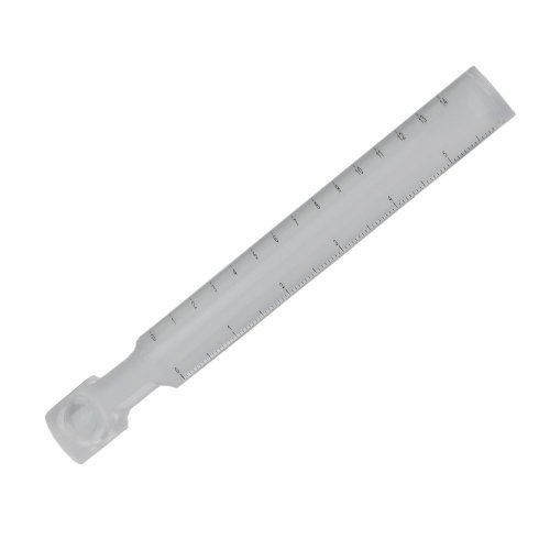 Verk 09075 Riadková čítací lupa 2.5x s pravítkom 15cm