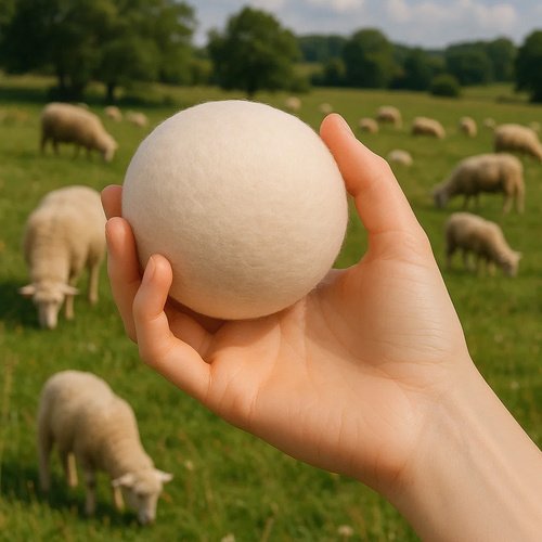 Ruhhy 25704 Vlněné koule do sušičky prádla 6 ks