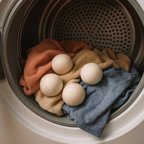 Ruhhy 25704 Vlněné koule do sušičky prádla 6 ks