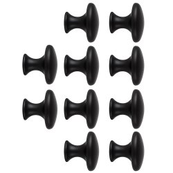 Ruhhy 25679 Nábytkové úchyty 30 mm, 10 ks čierne