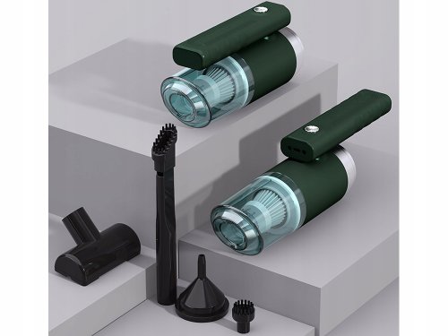 Verk 24511 Akumulátorový ruční vysavač do auta 3 v 1, 120W zelený 
