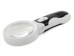 Verk 09112 LED lupa s vyměnitelnými čočkami 2v1 bílá