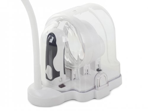 Verk 09112 LED lupa s vyměnitelnými čočkami 2v1 bílá