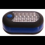 Verk 11010 Svietidlo 24 LED s magnetom a háčikom modrá