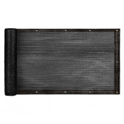 KIK KX3157 Balkónová sieť 105 x 500 cm, čierna