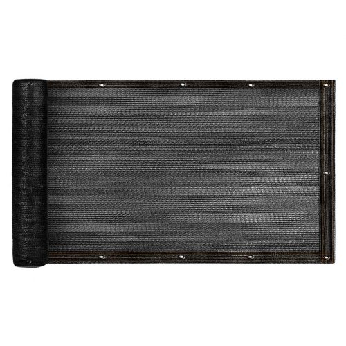 KIK KX3157 Balkónová sieť 105 x 500 cm, čierna