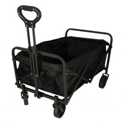 KIK KX3306 Přepravní vozík skládací, 100 kg, 100 l, 83 x 43 x 47 cm, černý