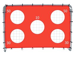KIK KX3207 Fotbalová branka s plachtou 215 x 153 x 76 cm