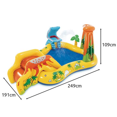 INTEX 57444 Hrací centrum Dinosaurus 249x191x109 cm