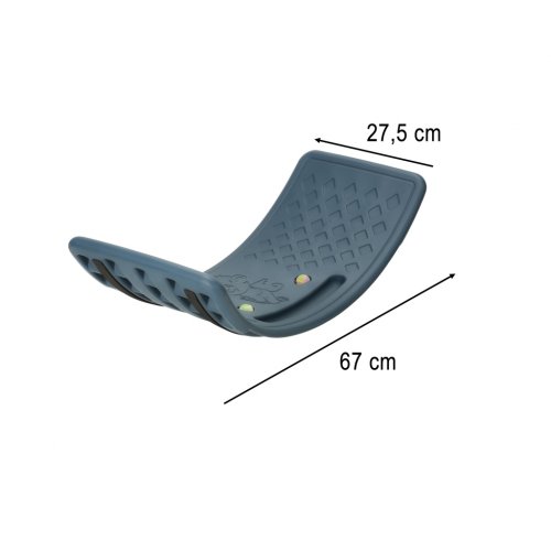 KIK KX3735 Balanční houpací deska pro děti 67 x 29 cm, modrá 