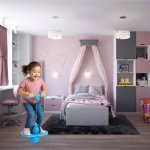 KIK KX3135 Jumper balance hopper modrý