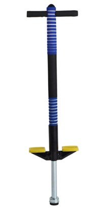 KIK KX3134 Skákacia tyč Pogo, do 40 kg, modrá