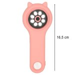 KIK KX3133 Vzdělávací mikroskop pro děti 500x, 2MP, růžový